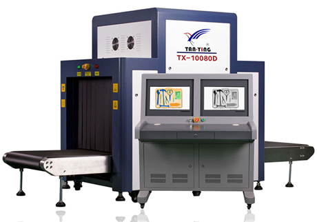行李檢查X光機，為交通安全保駕護航。